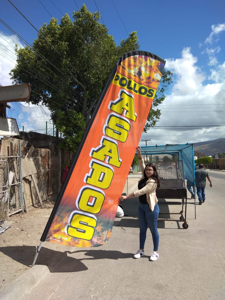 Bandera Pollos Asados